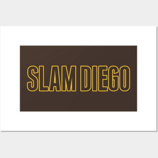 Slam Diego Baseball San Diego Posters and Art